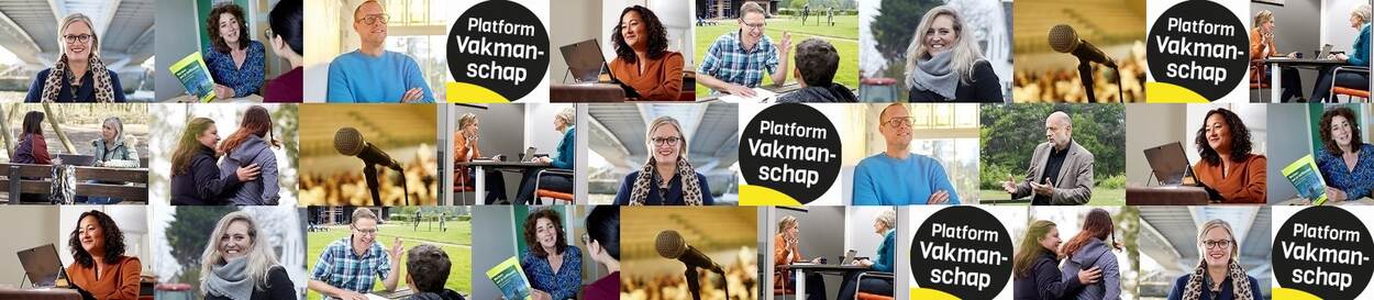 Banner met logo van het Platform vakmanschap