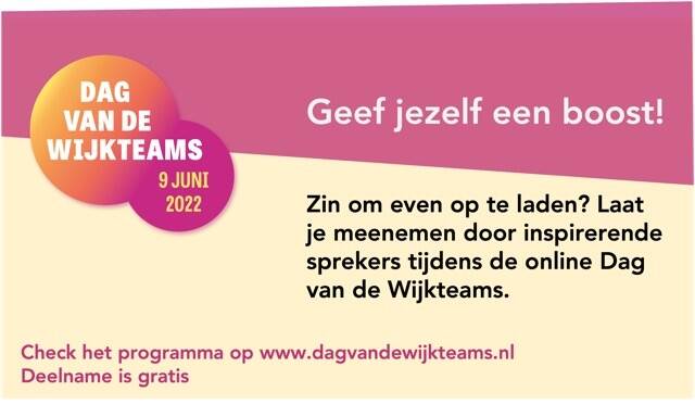 Teaser voor de Dag van de Wijkteams 2022