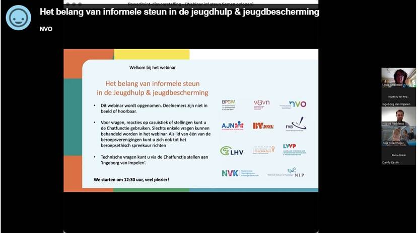 Afbeelding webinar het belang van informele steun