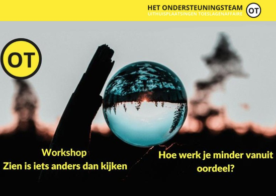 Flyer Workshop Zien is iets anders dan kijken