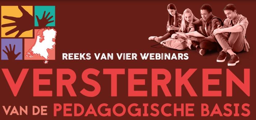 Afbeelding van de webinarreeks Versterken Pedagogische Basis