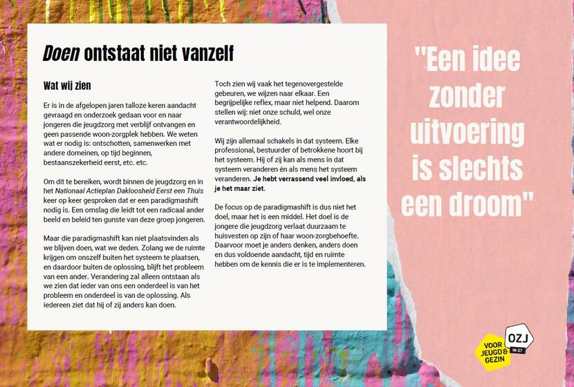 Afbeelding van de PDF Doen ontstaat niet vanzelf
