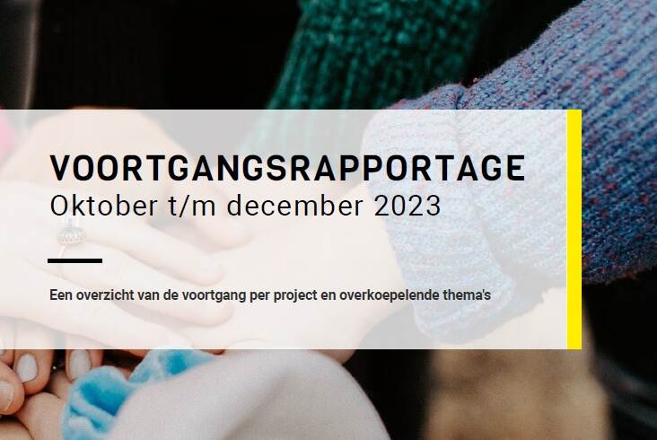 Afbeelding van de voortgangsrapportage