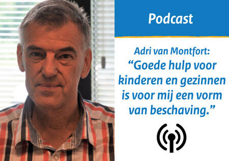 Afbeelding podcast met Adri van Montfort